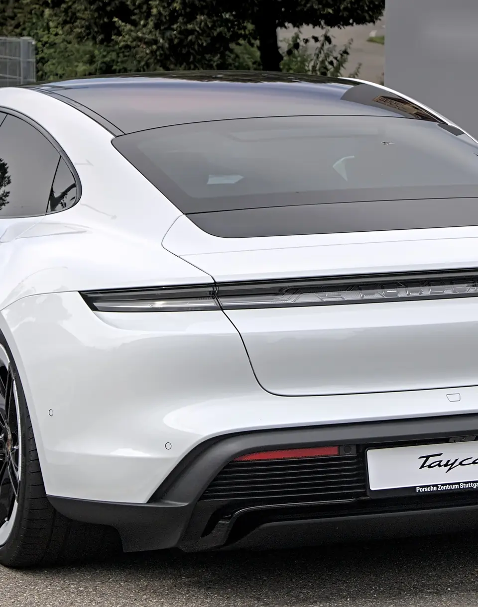 Modern Porsche Taycan